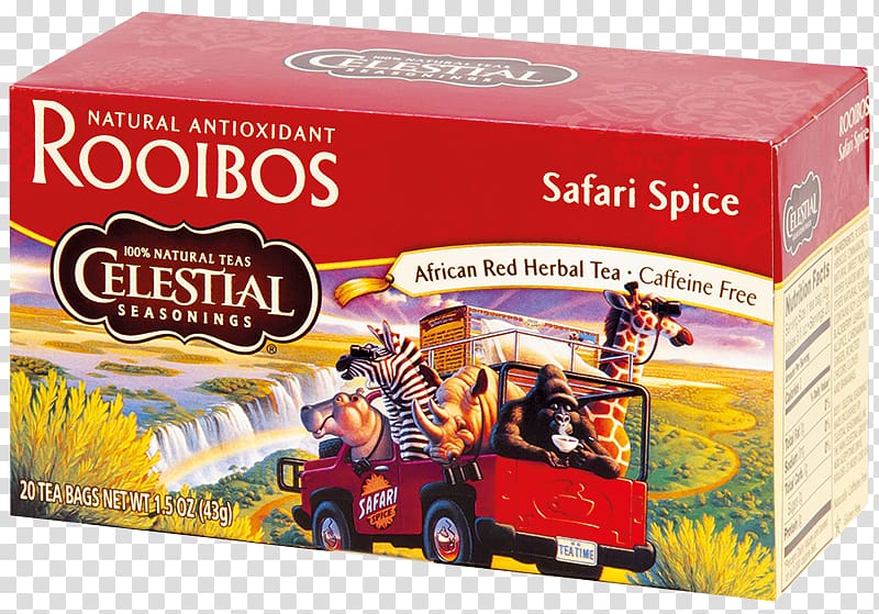 Tea Rooibos Celestial Seasonings Caffeine, tea transparent background PNG clipart