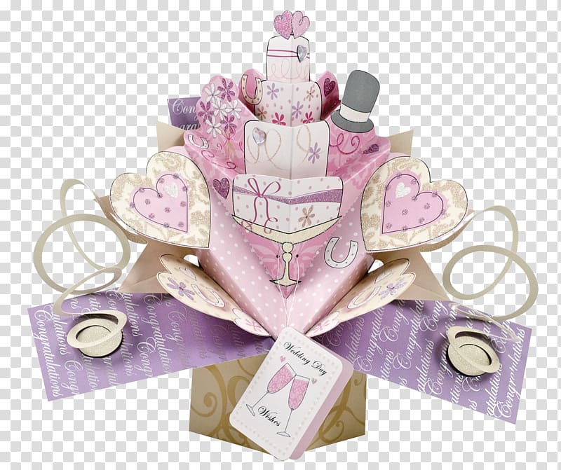 Wedding invitation Wedding cake Greeting & Note Cards Pop-up book, wedding cake transparent background PNG clipart