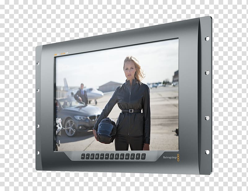 Blackmagic URSA Blackmagic Design 4K resolution Television Computer Monitors, tv studio camera transparent background PNG clipart