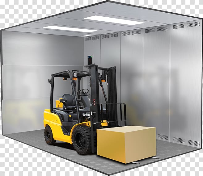 Elevator Forklift Machine Cargo, Foolish Freight Cars transparent background PNG clipart