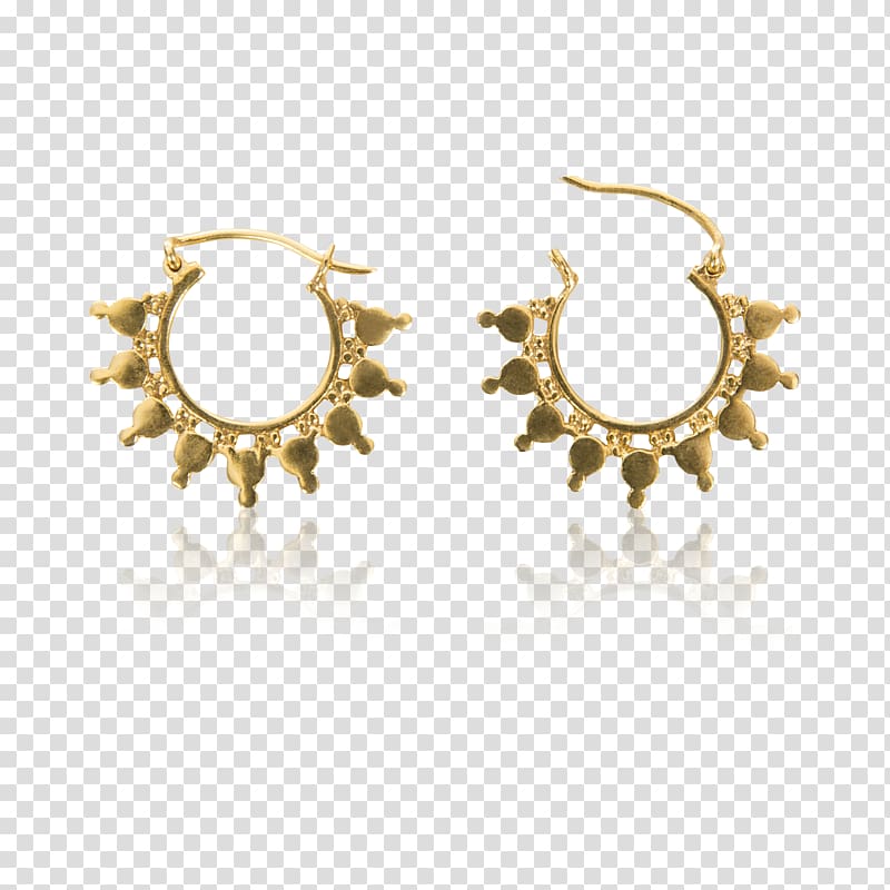 Earring Gold plating Jewellery Silver, indian Jewelry transparent background PNG clipart
