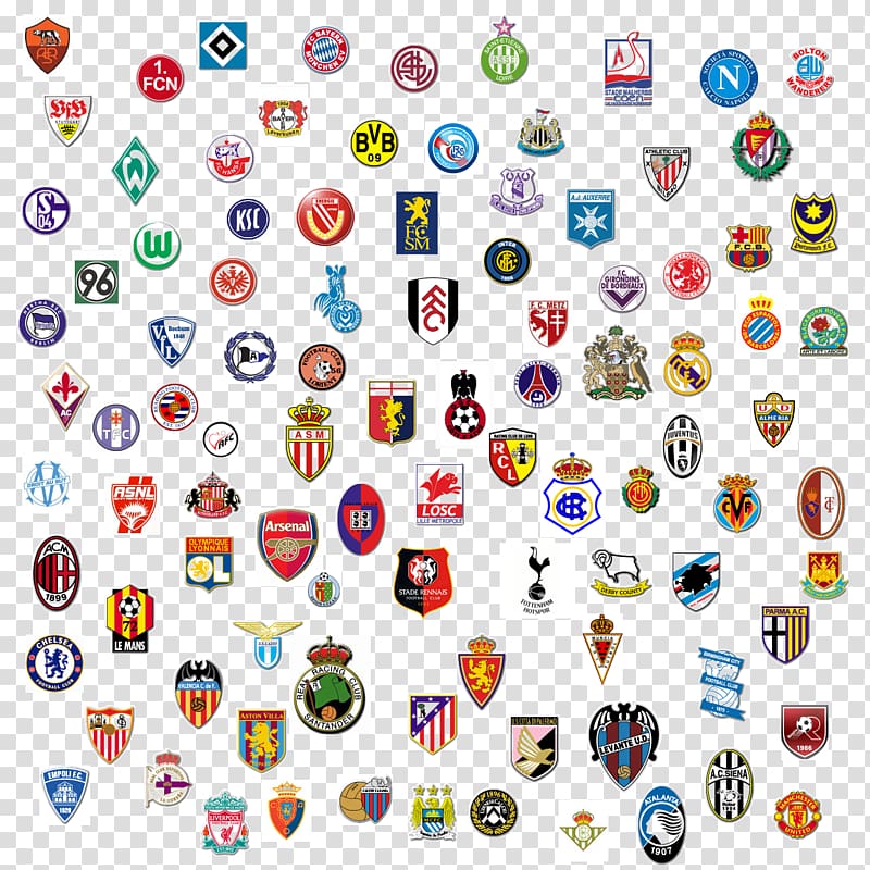 team logo illustrations, Europe Inter Milan Logo Premier League Football, Insignia transparent background PNG clipart