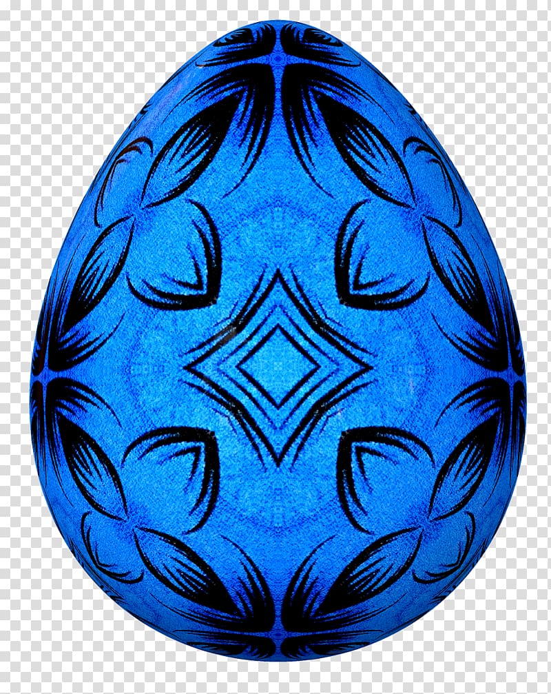 Easter egg Blue , easter eggs transparent background PNG clipart