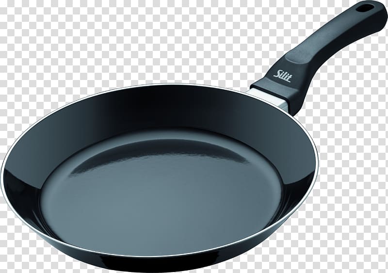 Frying pan Cookware and bakeware Non-stick surface, Frying pan transparent background PNG clipart