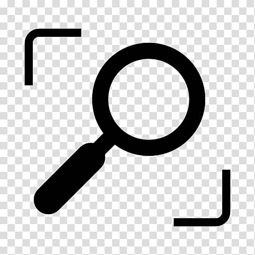 Magnifying glass Computer Icons Symbol Interface, Search transparent background PNG clipart