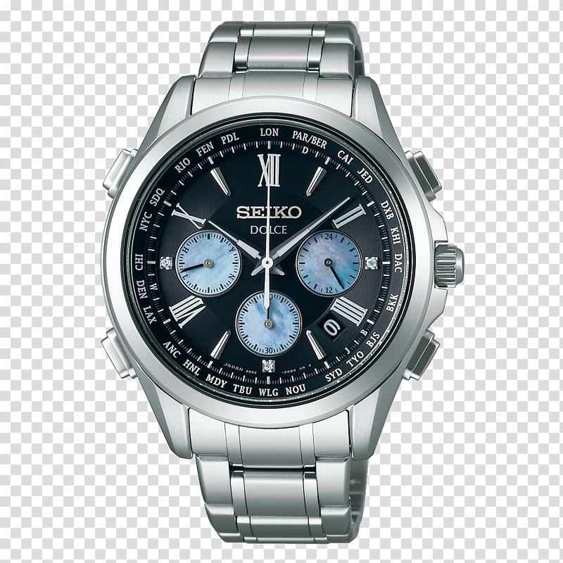 Casio Edifice Watch Casio Oceanus Chronograph, Alarm watch transparent background PNG clipart