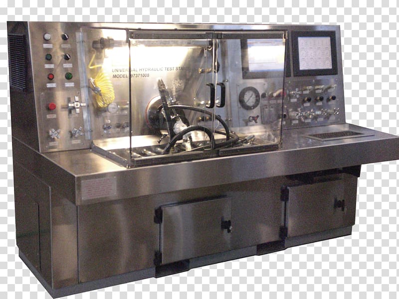 Machine Hydraulic pump Hydraulics Hydrostatic test, Oil rig transparent background PNG clipart