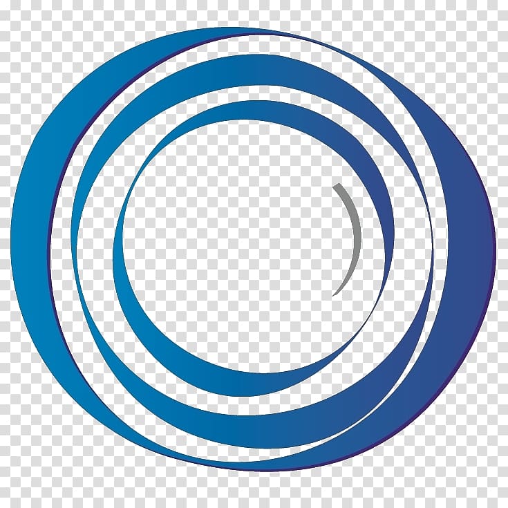 Logo Symbol Brand YouTube, Abstract Circle Blue transparent background PNG clipart