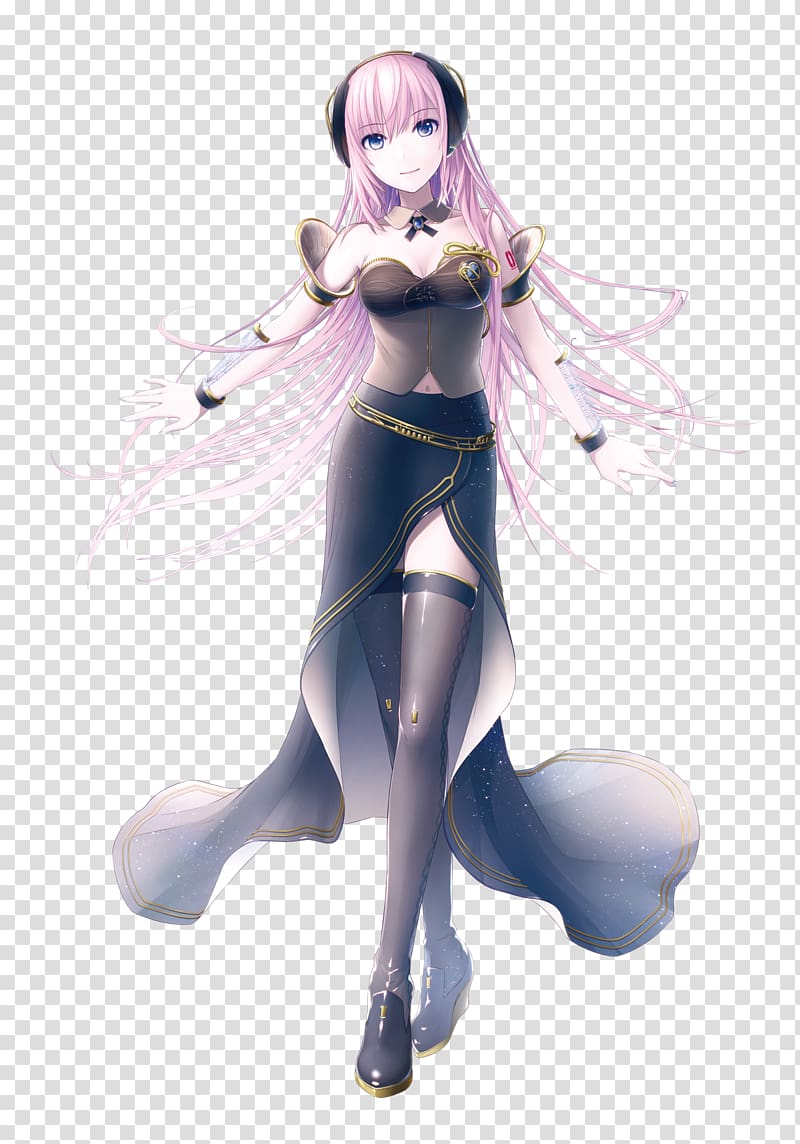 Megurine Luka Vocaloid 4 Hatsune Miku Meiko, hatsune miku transparent background PNG clipart