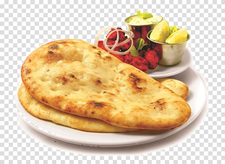 Naan Kulcha European cuisine Indian cuisine Turkish cuisine, vegetable transparent background PNG clipart