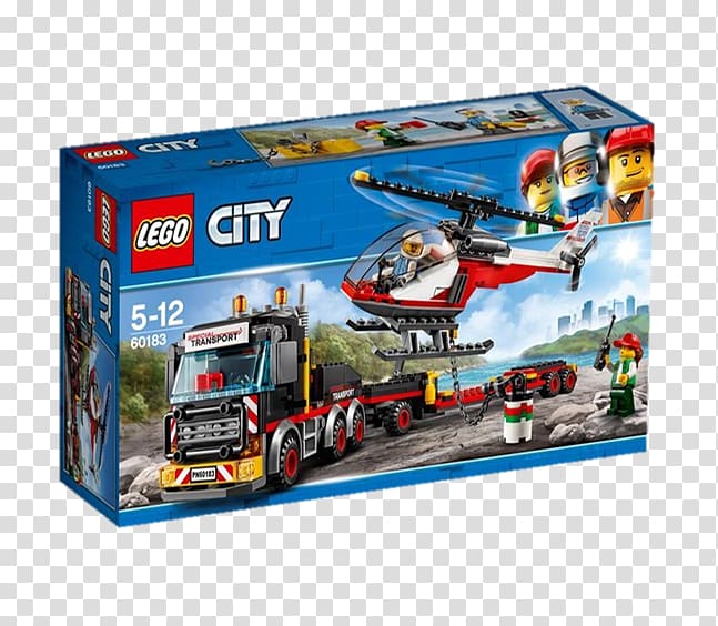 LEGO 60183 City Heavy Cargo Transport Lego Games, toy transport transparent background PNG clipart