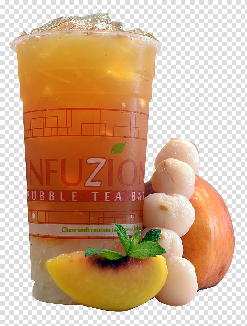 Orange drink Green tea Bubble tea Black tea, drink honey bees transparent background PNG clipart