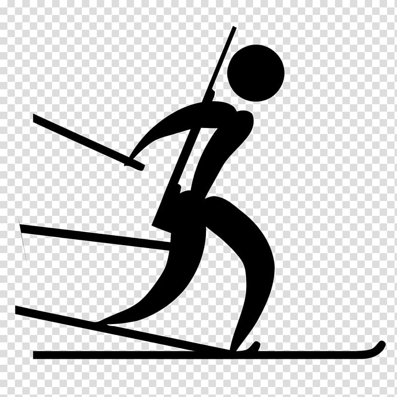 Winter Olympic Games Cross-country skiing Alpine skiing, skiing transparent background PNG clipart