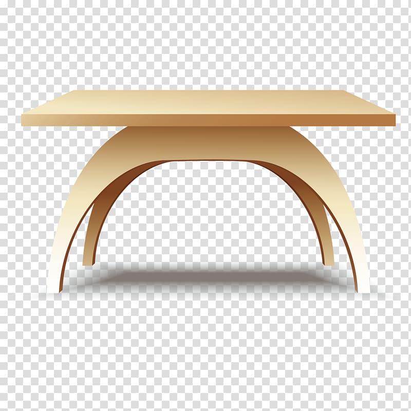 Coffee table Icon, Wooden table transparent background PNG clipart