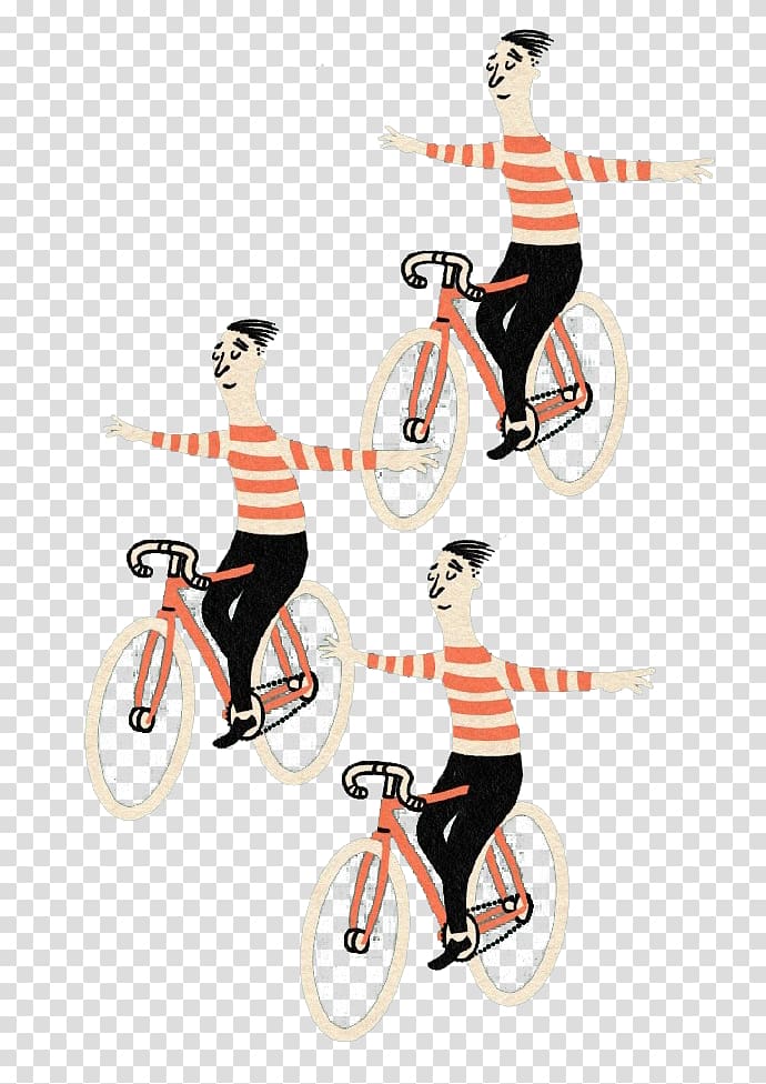 Bicycle wheel Bicycle frame Cycling Hybrid bicycle Road bicycle, Cartoon bike show transparent background PNG clipart