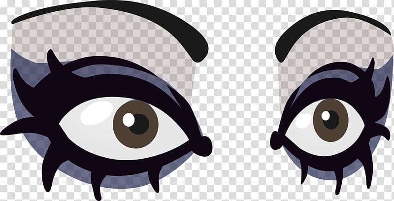 Eye , goth transparent background PNG clipart