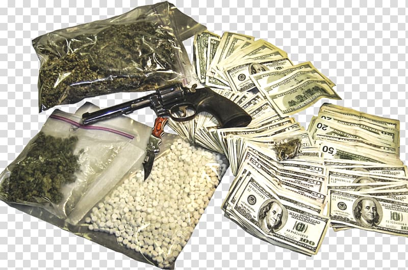Drug cartel Gun Firearm Narcotic, cannabis transparent background PNG clipart