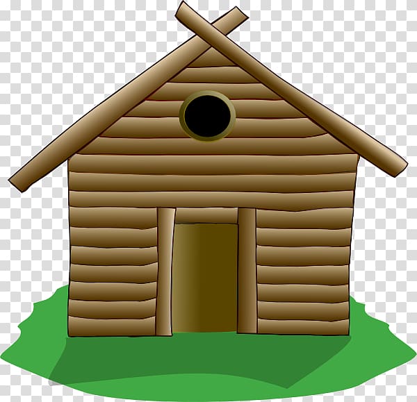 House The Three Little Pigs , Rustic Cabin transparent background PNG clipart