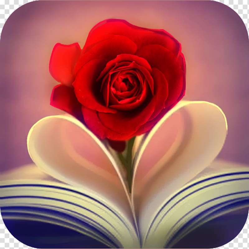 Heart Desktop Rose Flower Valentine's Day, romance novel transparent background PNG clipart