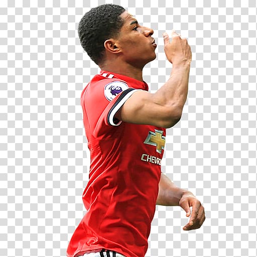 Marcus Rashford FIFA 18 Manchester United F.C. England national football team Football player, Electronic Arts transparent background PNG clipart