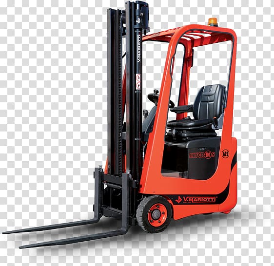 Forklift Material-handling equipment Material handling Heavy Machinery Front-wheel drive, package column transparent background PNG clipart