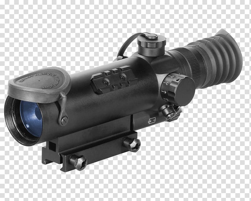 Night vision device Telescopic sight American Technologies Network Corporation Light, monocular transparent background PNG clipart