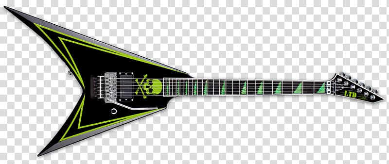 Jackson Rhoads ESP Guitars Electric guitar Children of Bodom, greeny transparent background PNG clipart