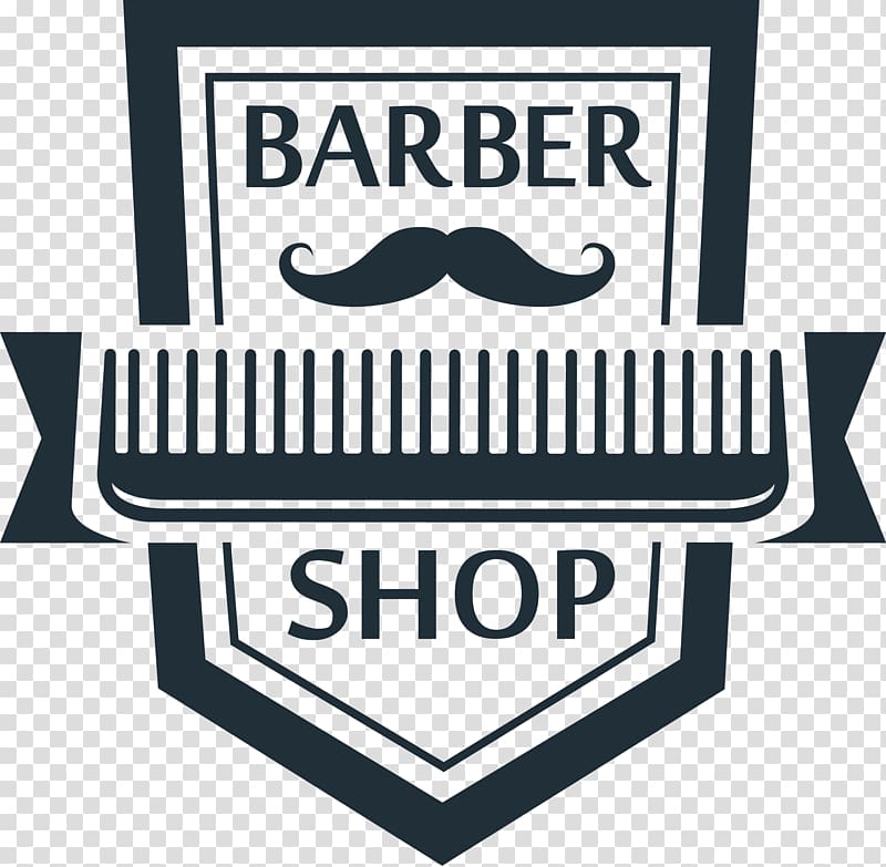 Barber Shop Logo Comb Polka Barbershop Logo Decorative Beard And Comb