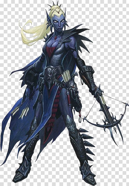 Pathfinder Roleplaying Game Dungeons & Dragons Online Drow Elf, Elf transparent background PNG clipart