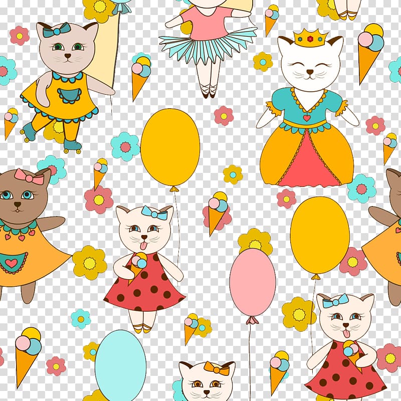 Cat Kitten, Cute cat transparent background PNG clipart