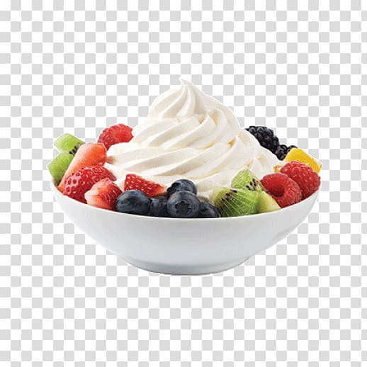 Frozen yogurt Ice cream Milk Gelato, ice cream transparent background PNG clipart