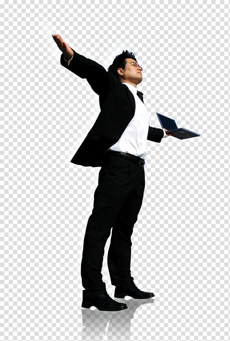 Icon, business man transparent background PNG clipart