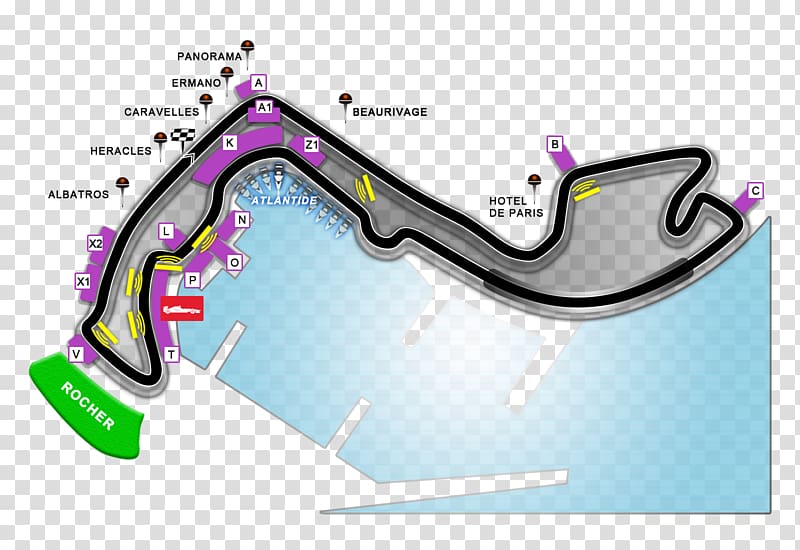 Monte Carlo 2018 Monaco Grand Prix Circuit de Monaco Formula One 1995 Monaco Grand Prix, others transparent background PNG clipart