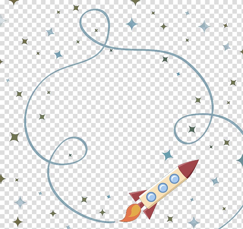 Rocket Euclidean , Cartoon rocket and trajectory transparent background PNG clipart