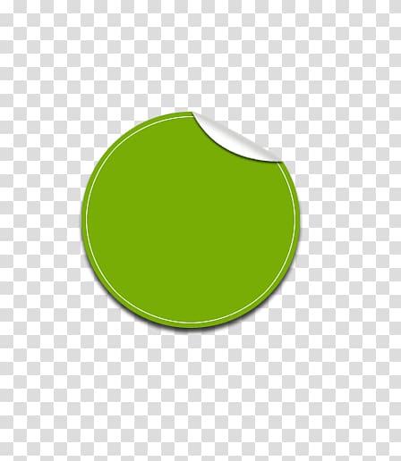 green circle label transparent background PNG clipart