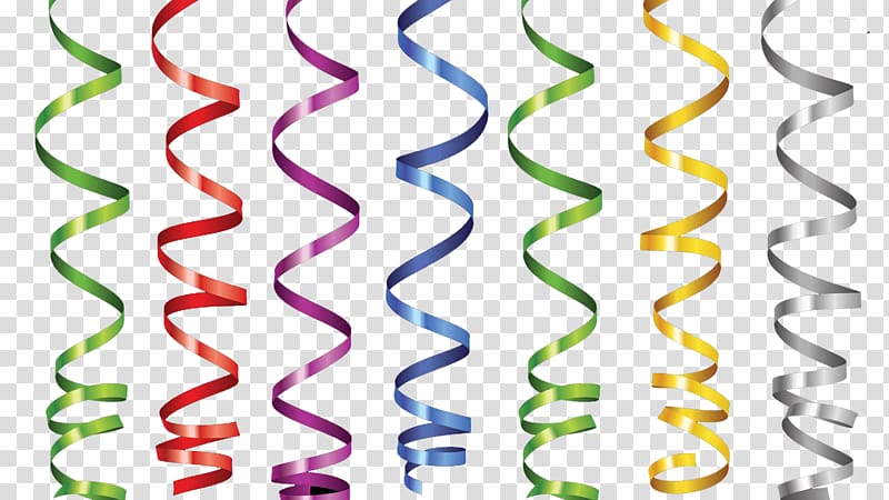 assorted-color ribbons illustration, Ribbon transparent background PNG clipart