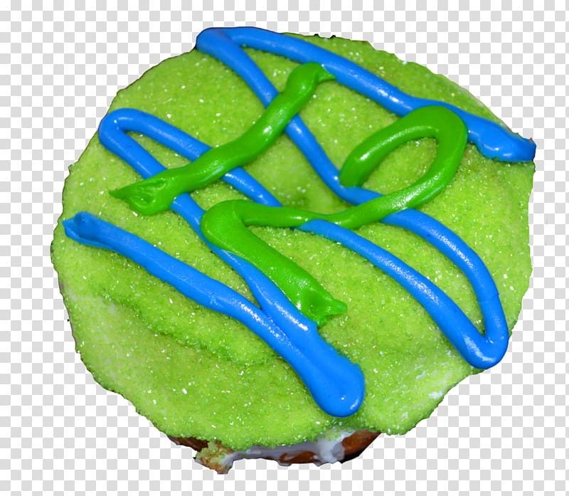 Donuts Frosting & Icing Green Seattle Seahawks Blue, Maple Bacon Donut transparent background PNG clipart