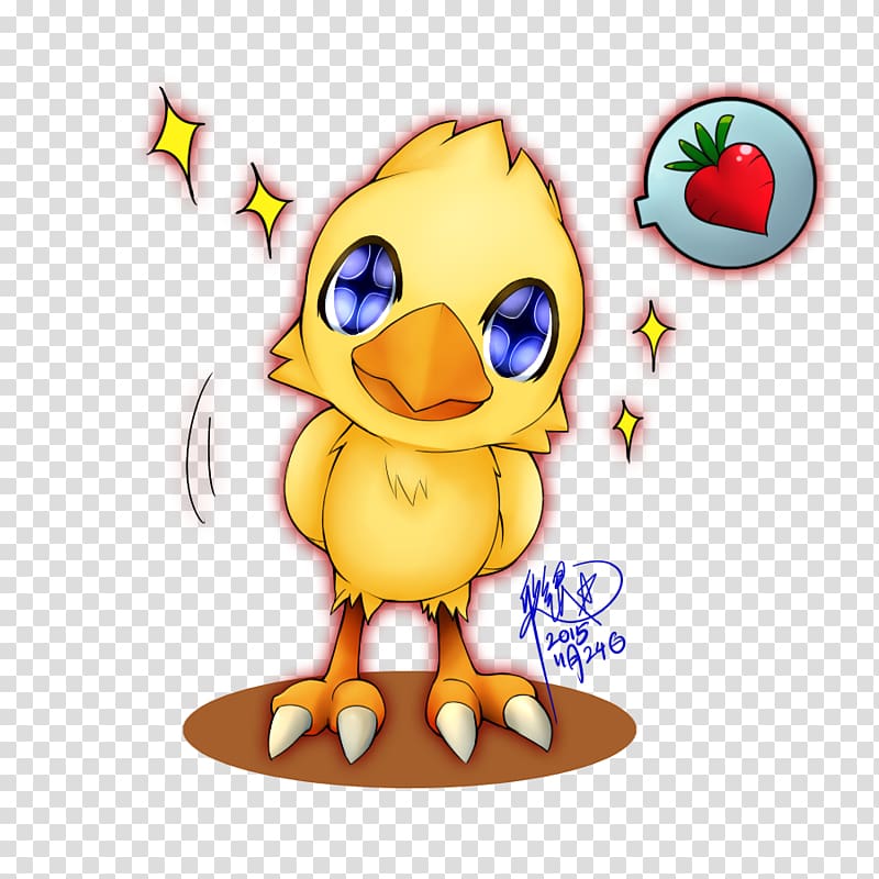 Chibi Chocobo Drawing Kavaii, Chibi transparent background PNG clipart