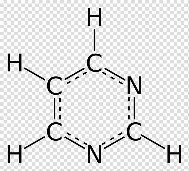 Organic chemistry Molecule Organic compound Pyrimidine, benzene ring transparent background PNG clipart