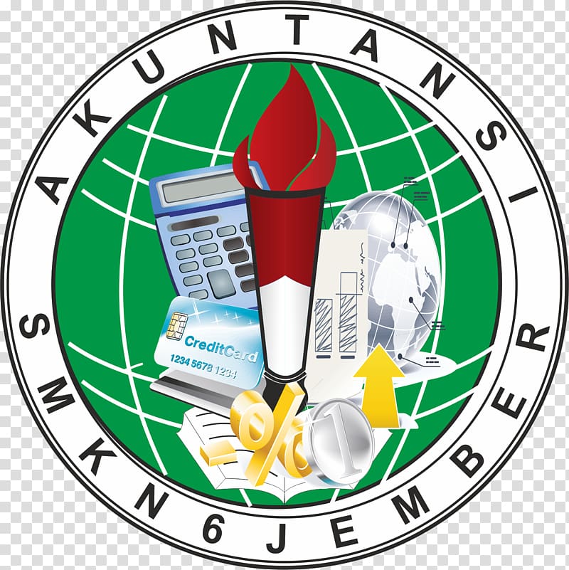 SMK Negeri 6 Jember Vocational school Logo Organization Elementary school, RF Online Logo transparent background PNG clipart