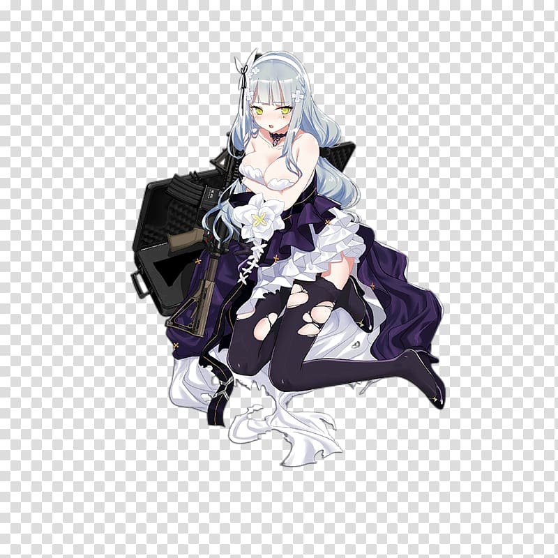 Girls\' Frontline Heckler & Koch HK416 Weapon Lee–Enfield, weapon transparent background PNG clipart