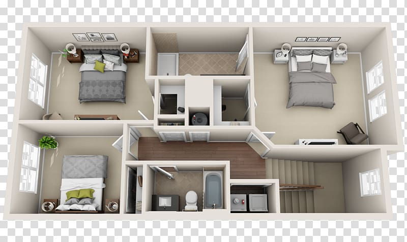 Floor plan Apartment Loft Townhouse, apartment transparent background PNG clipart