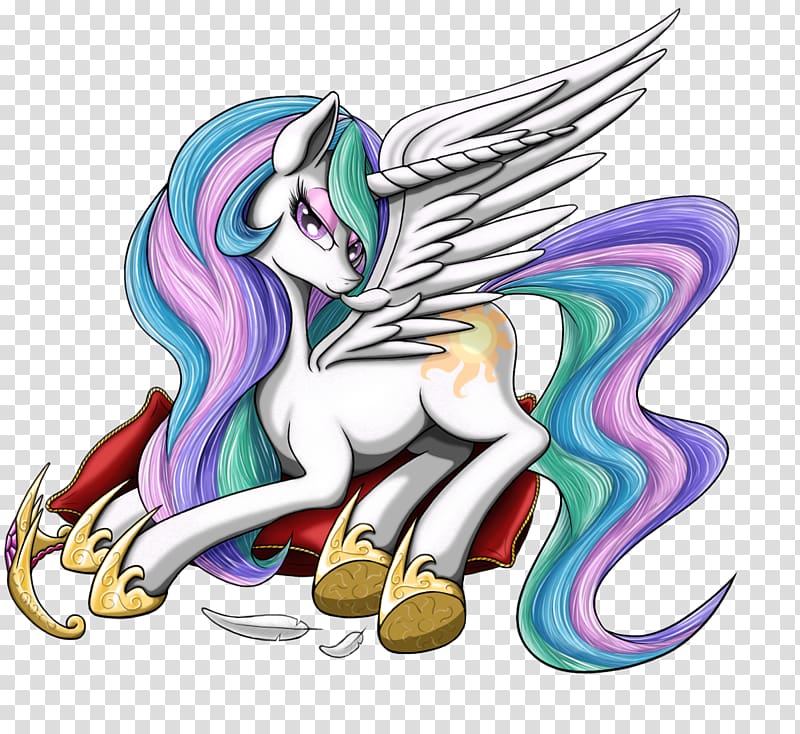 Princess Celestia Pony Horse Nalesia Art, unicorn horn transparent background PNG clipart