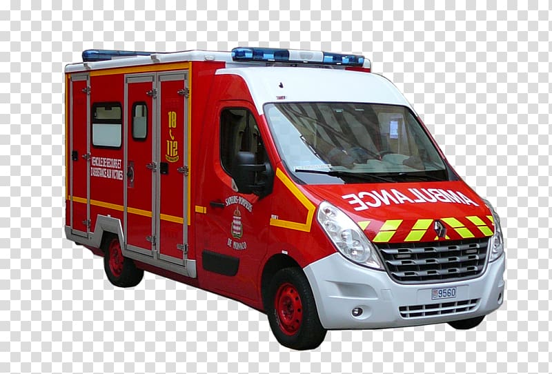 Car Commercial vehicle Emergency service Ambulance, sam le pompier transparent background PNG clipart