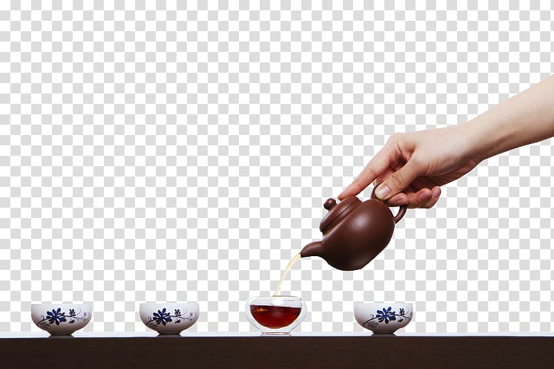 Flowering tea Teapot Chinese tea Tea ceremony, Tea hand transparent background PNG clipart