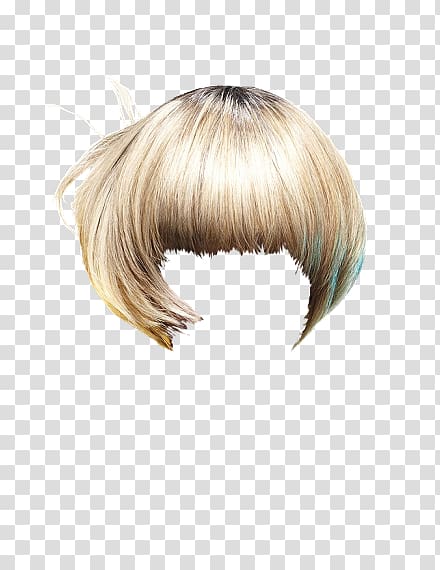 Blond Step cutting Layered hair Hair coloring, Hair Styling Tools transparent background PNG clipart