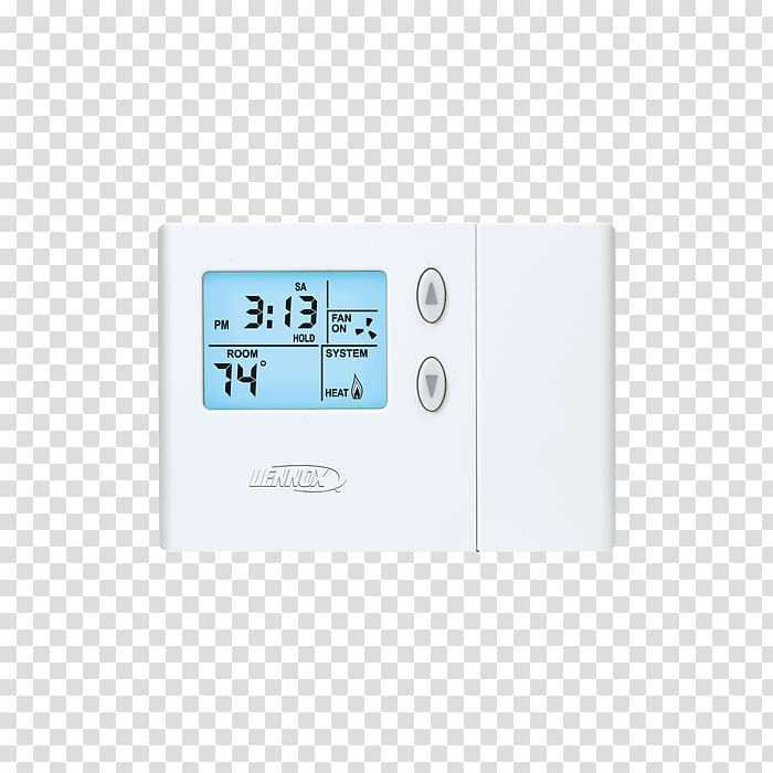 Programmable thermostat Lennox 51M34 Heater Central heating, others transparent background PNG clipart