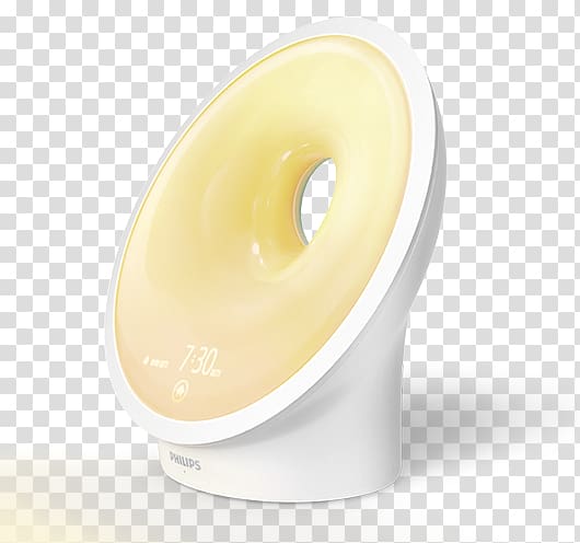 Light Dawn simulation Philips Alarm Clocks Lamp, yellow light exposure transparent background PNG clipart