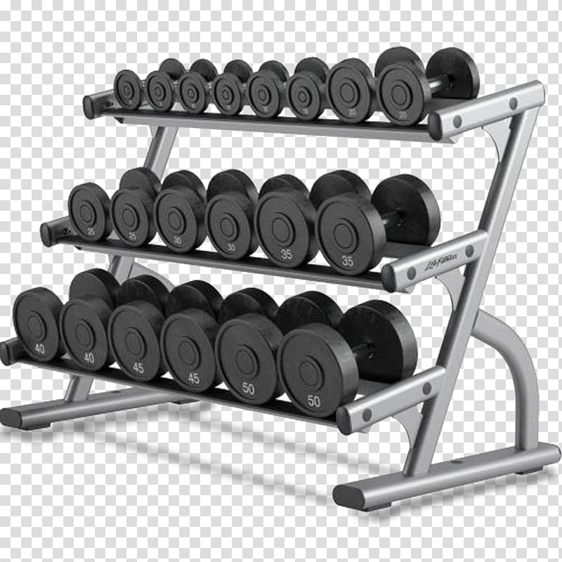 Dumbbell Exercise equipment Life Fitness Fitness Centre Smith machine, dumbbell transparent background PNG clipart