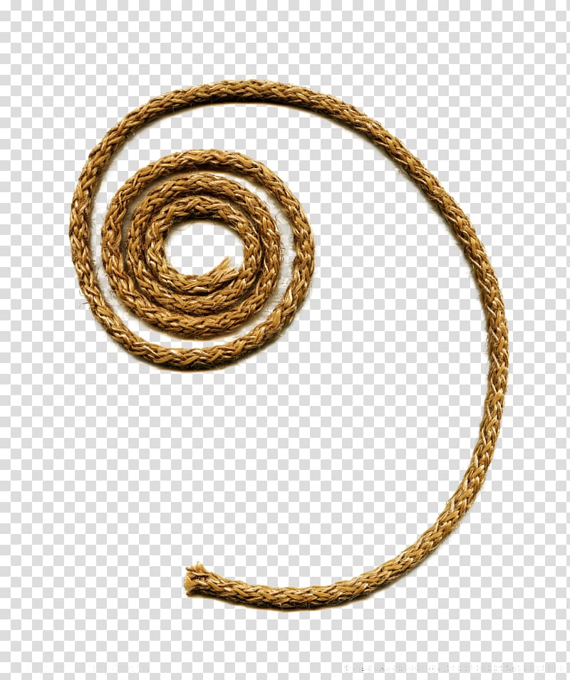 brown rope art, Rope, Free Sticker Creativity, rope transparent background PNG clipart